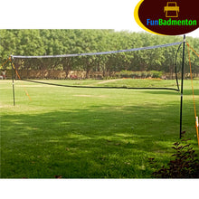 FunBadmenton Badminton Tournament Net for Indoor and Outdoor Sports, School Playground, Garden