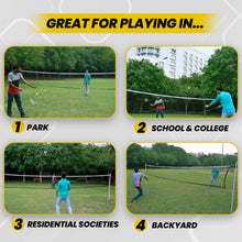 Portable Outdoor Net with Boundary Line