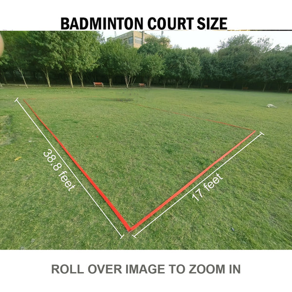 FunBadmenton Portable Badminton Court for Kids