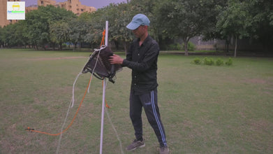 Portable Net Set with Stand Poles