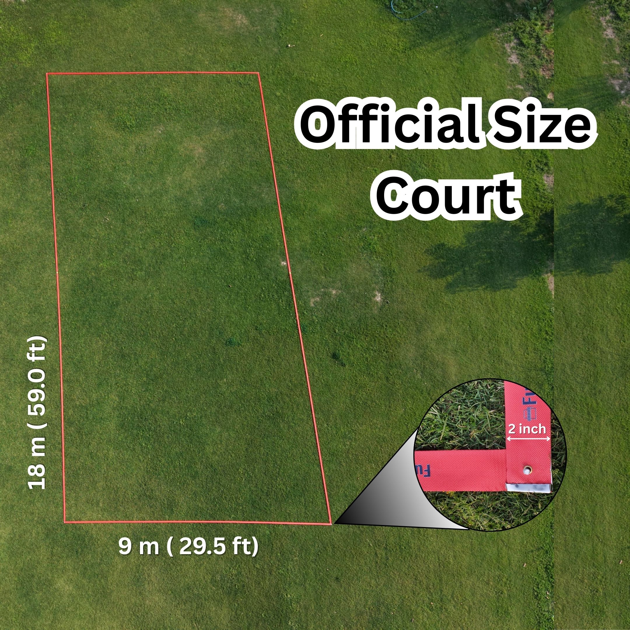 Volleyball Court Boundary Lines - Image 3