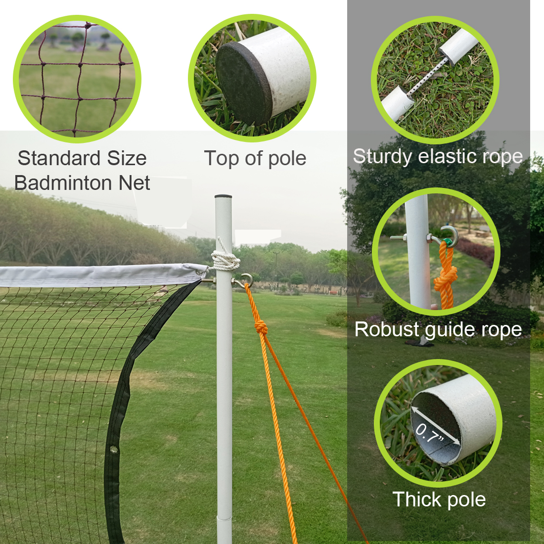 Portable Badminton Court - Image 3