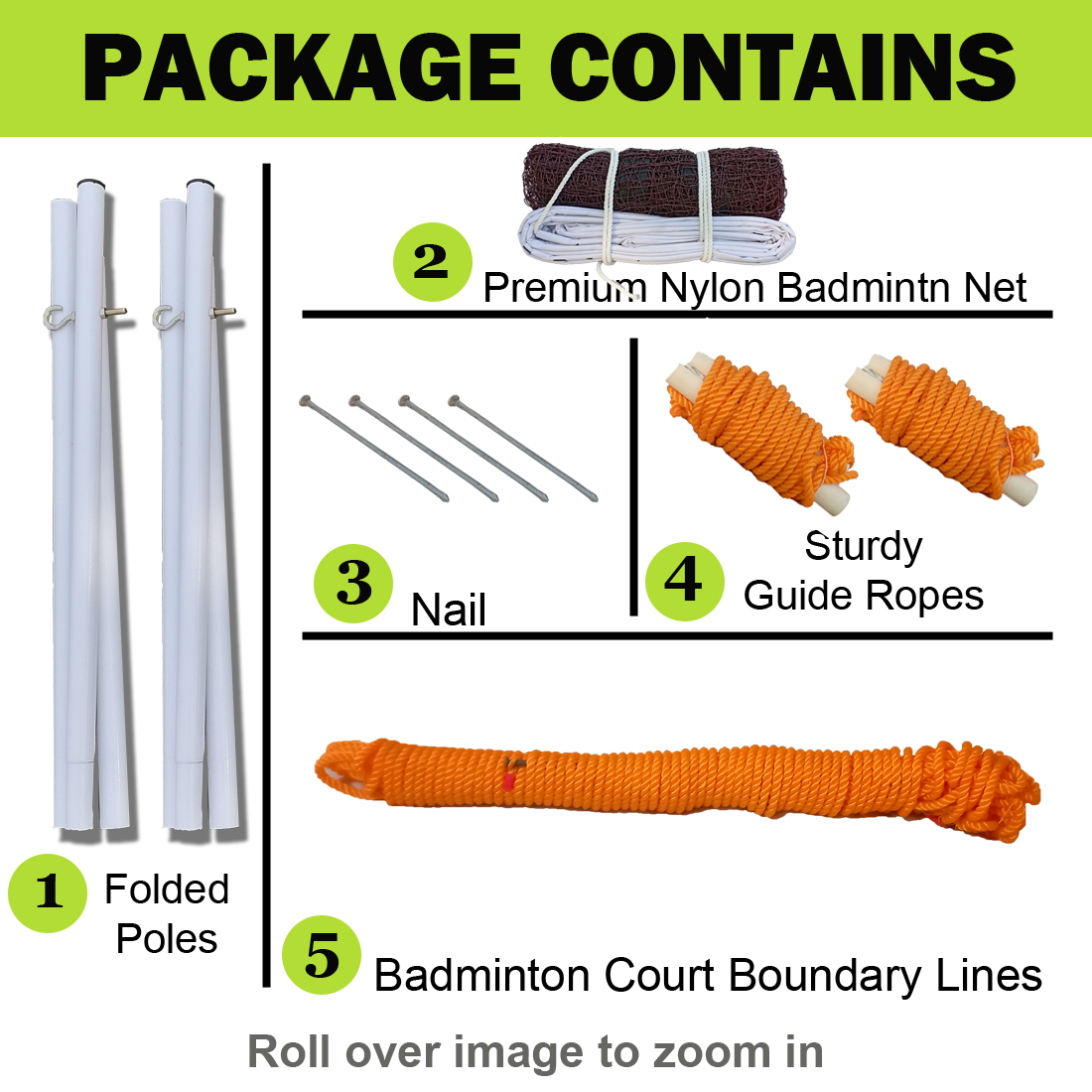 Portable Badminton Court - Image 6