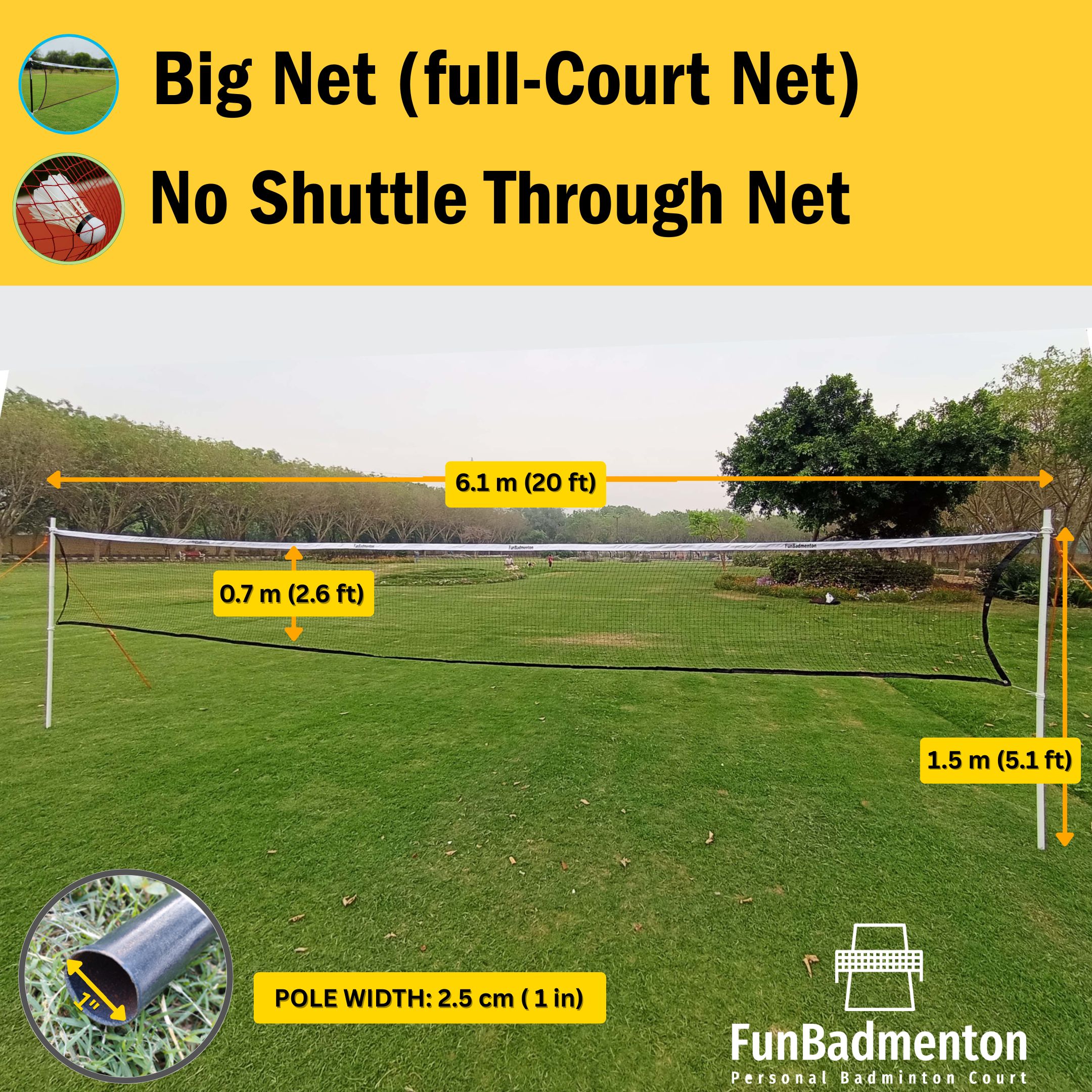 Portable Badminton Court - Image 5